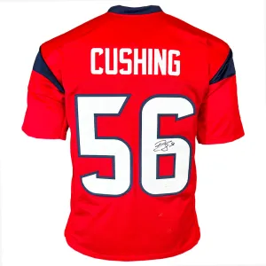 Brian Cushing Signed Houston Red Football Jersey (JSA)