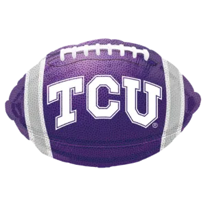 17" Anagram TCU College Football Foil Balloon | Buy 5 Or More Save 20%