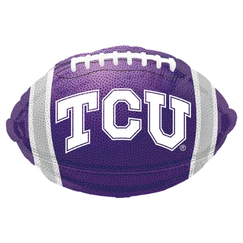 17" Anagram TCU College Football Foil Balloon | Buy 5 Or More Save 20%