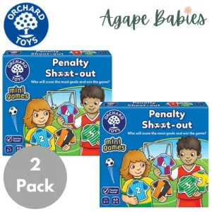 [2-Pack] Orchard Toys - Penalty Shoot Out Mini Game - Age 3-7