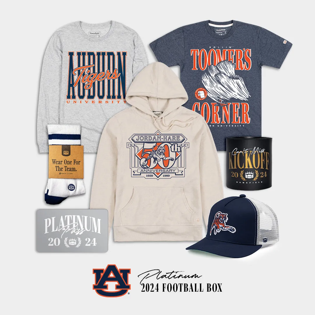 2024 Auburn Platinum Football Box