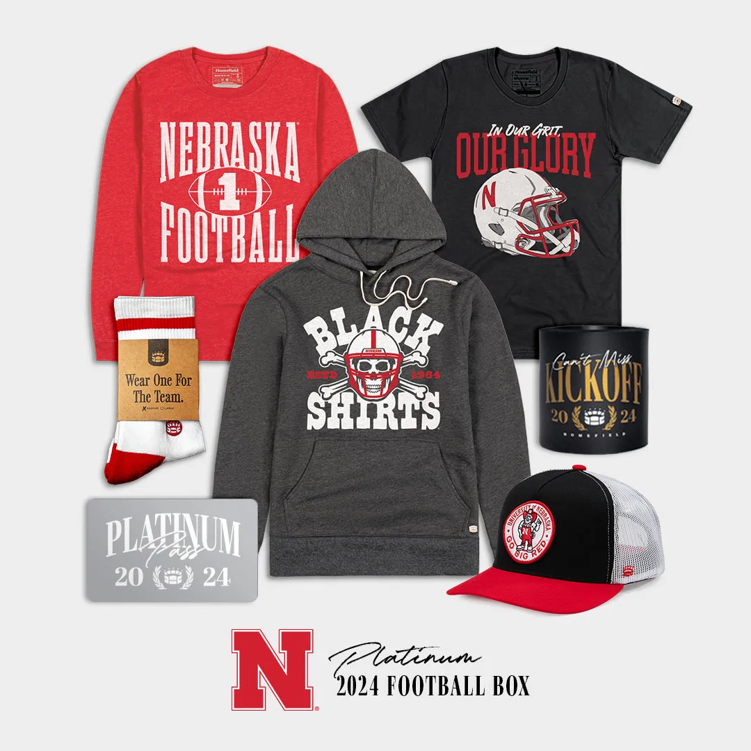 2024 Nebraska Platinum Football Box