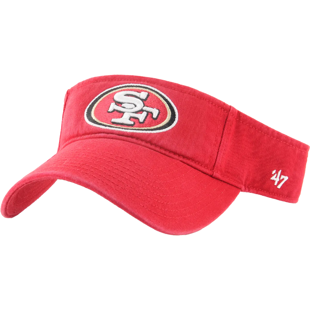 49ers 47 Clean Up Visor