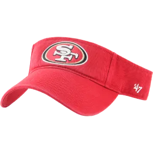 49ers 47 Clean Up Visor