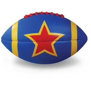 9" Soft Football - Red Star