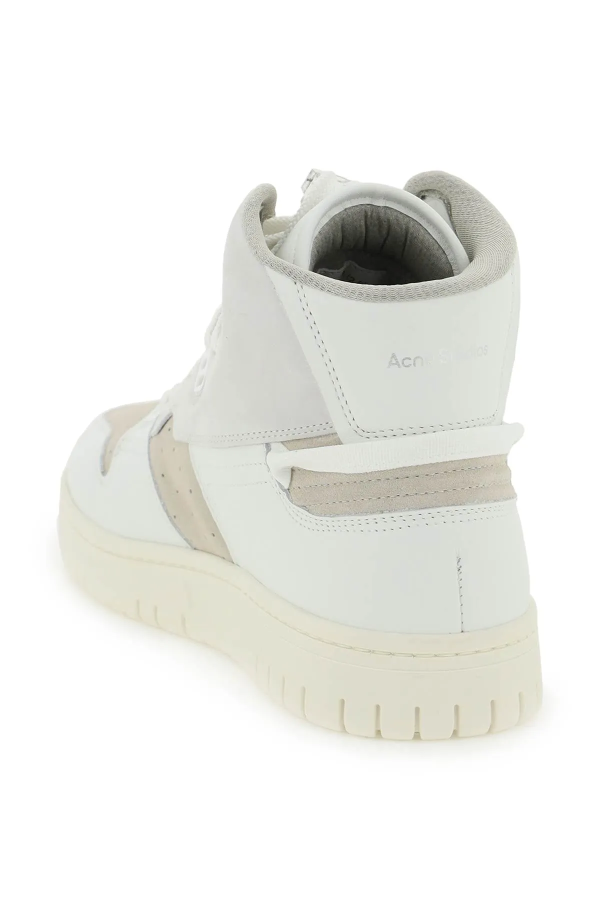 Acne studios leather high-top sneakers