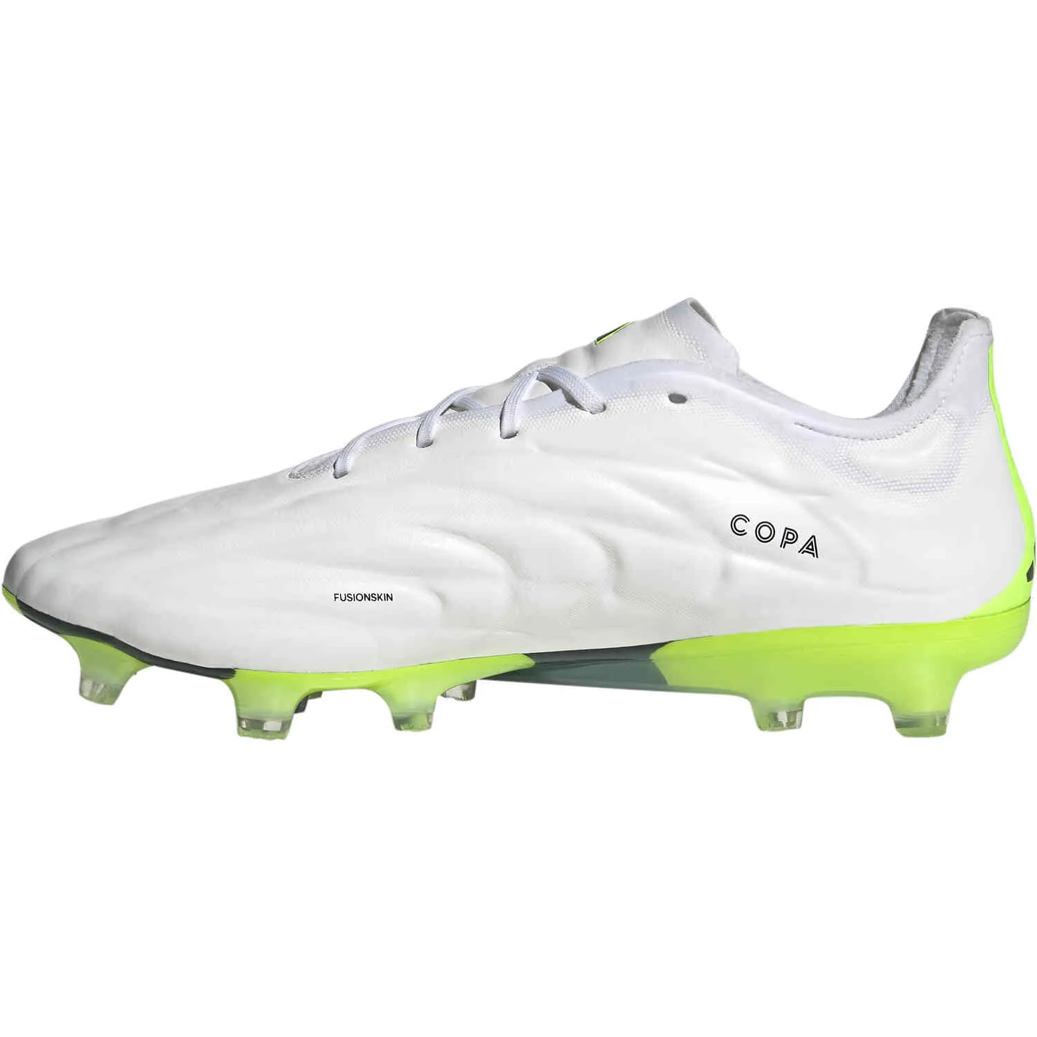 adidas Copa Pure.1 FG - White/Black/Lucid Lemon