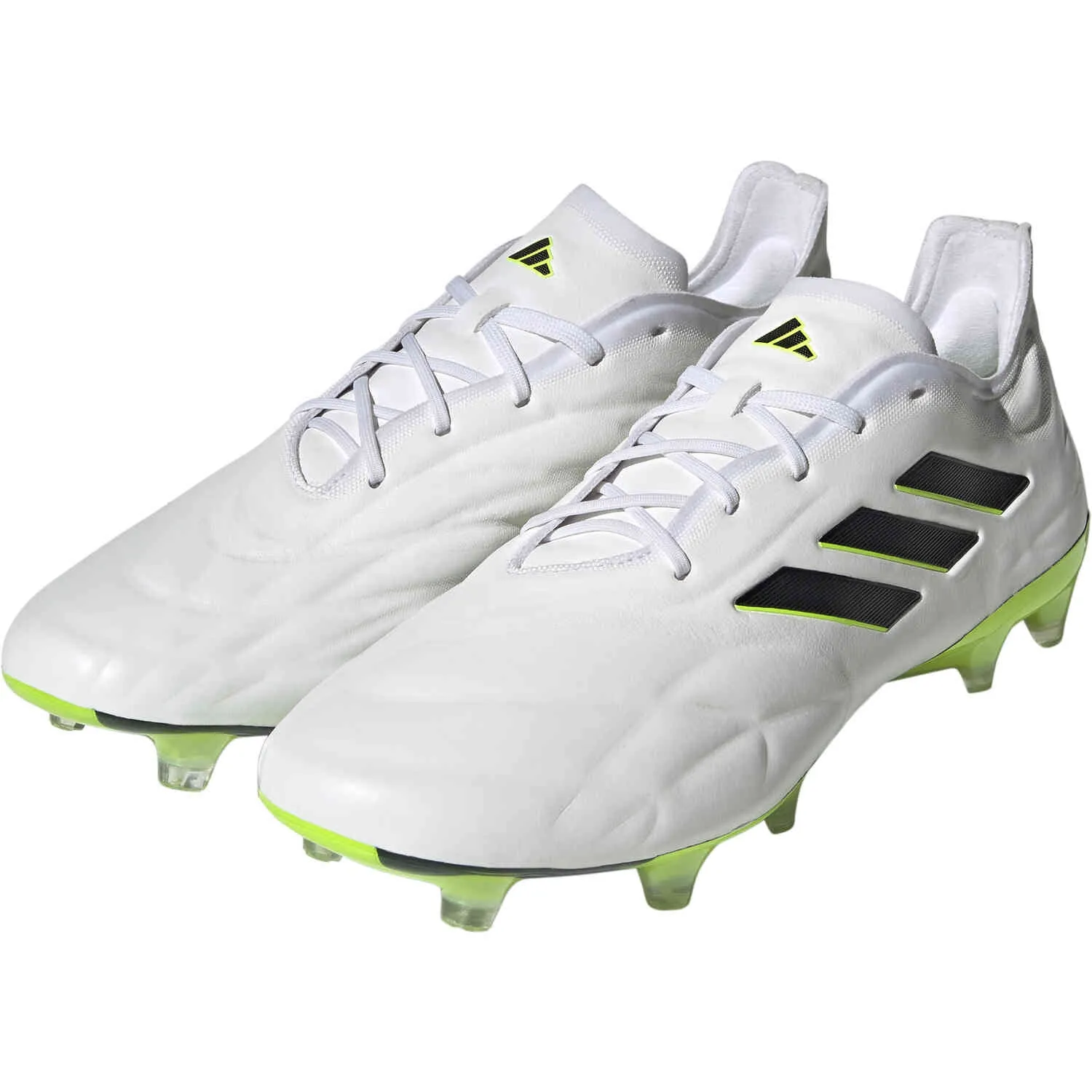 adidas Copa Pure.1 FG - White/Black/Lucid Lemon