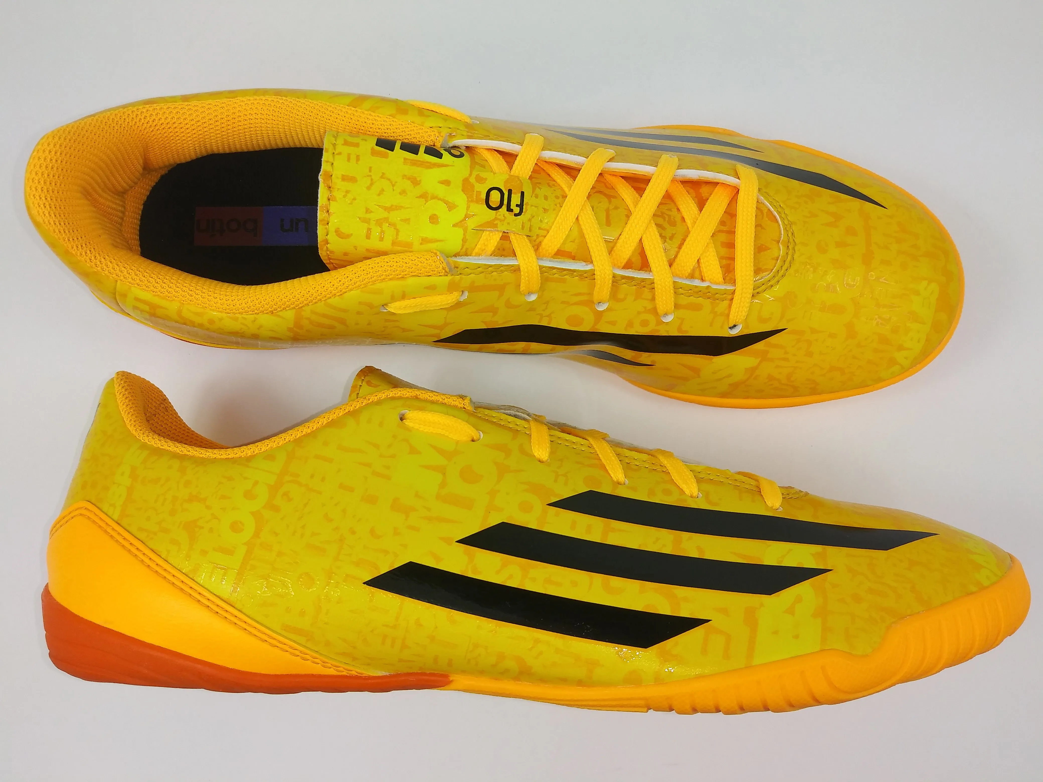 Adidas F10 IN Messi Indoor Shoes Yellow