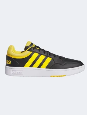 Adidas Hoops 3 Men Sportswear Shoes Black/Gold/White