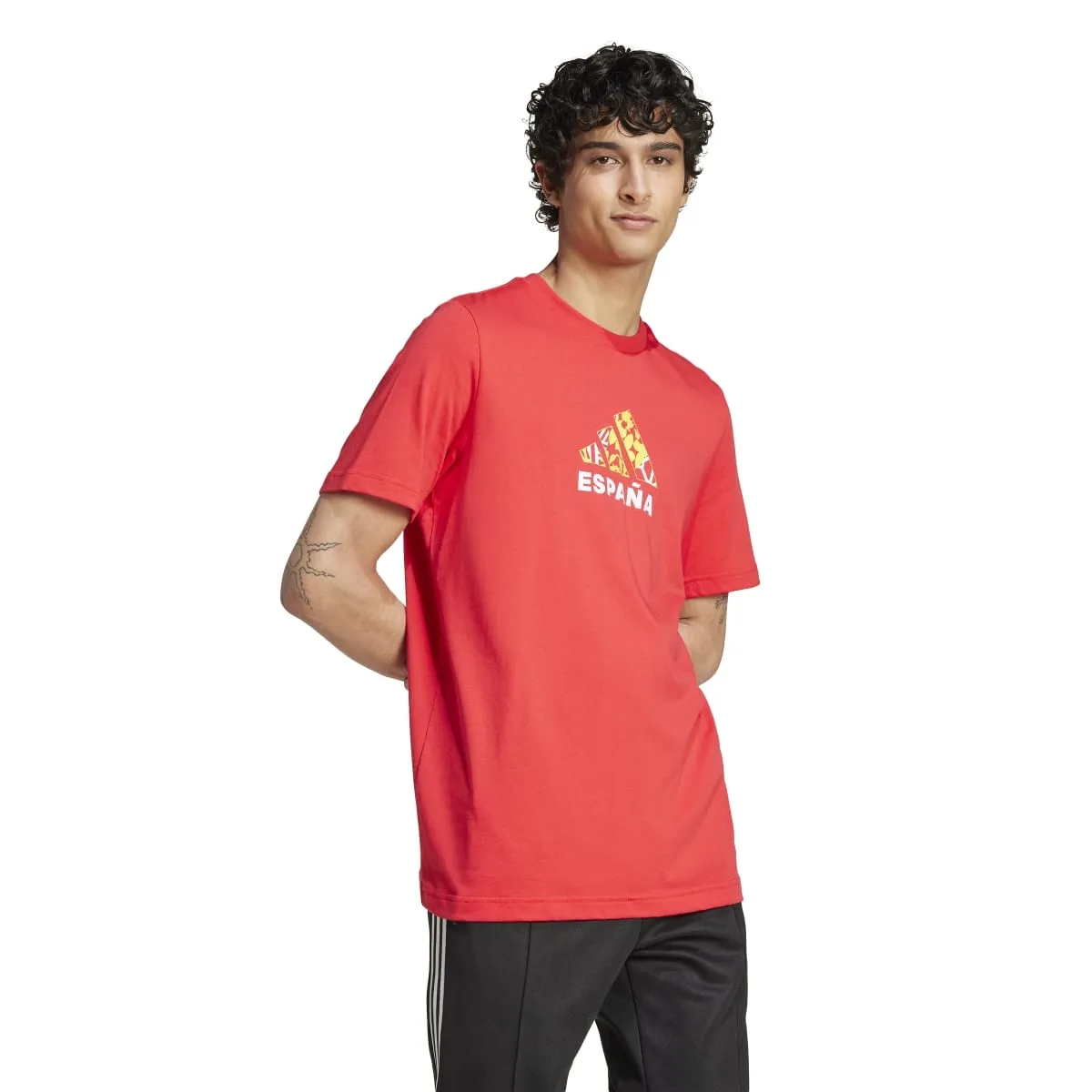 adidas Men's Spain Football Fan Graphic T-Shirt