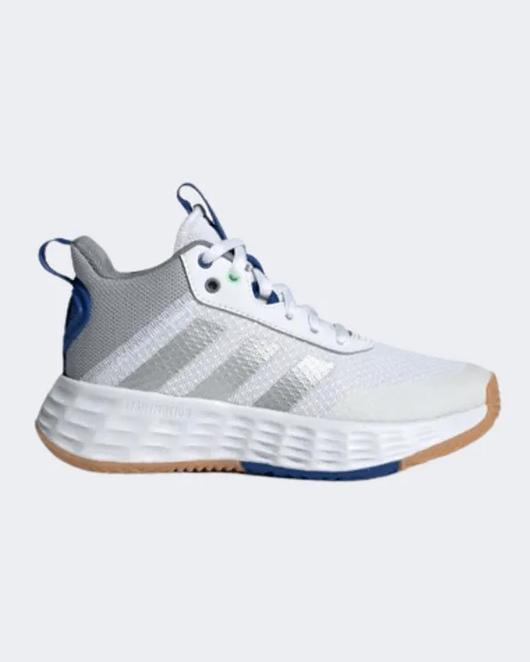 Adidas Ownthegame 2.0 Kids Basketball Shoes White/Blue Gw1553