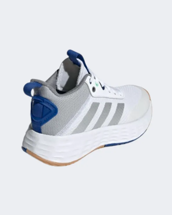 Adidas Ownthegame 2.0 Kids Basketball Shoes White/Blue Gw1553