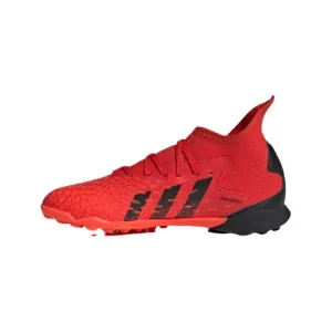 Adidas Predator Freak.3 Turf Kids-Boys Football Shoes Red/Black