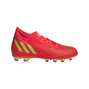 adidas Predator Freak.4 S FxG Youth Soccer Cleats GW0966 SOLAR RED/YELLOW