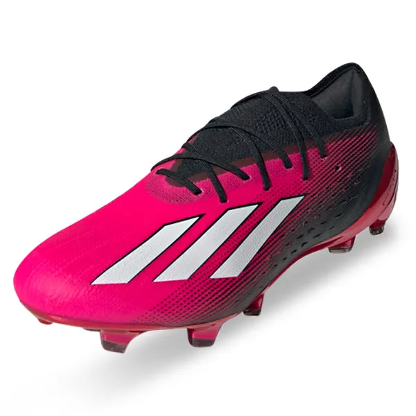 adidas X Speedportal.1 Firm Ground Soccer Cleats (Tam Shock Pink/Core Black)