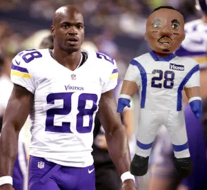 Adrian Peterson Custom Pinata