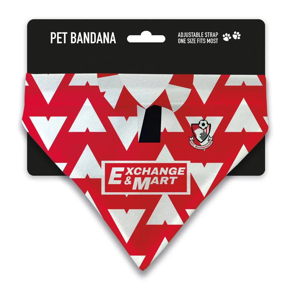 AFC Bournemouth 1993 Home Pet Bandana