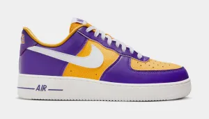 Air Force 1 '07 SE Court Purple University Gold Womens Lifestyle Shoes (Purple/Yellow)