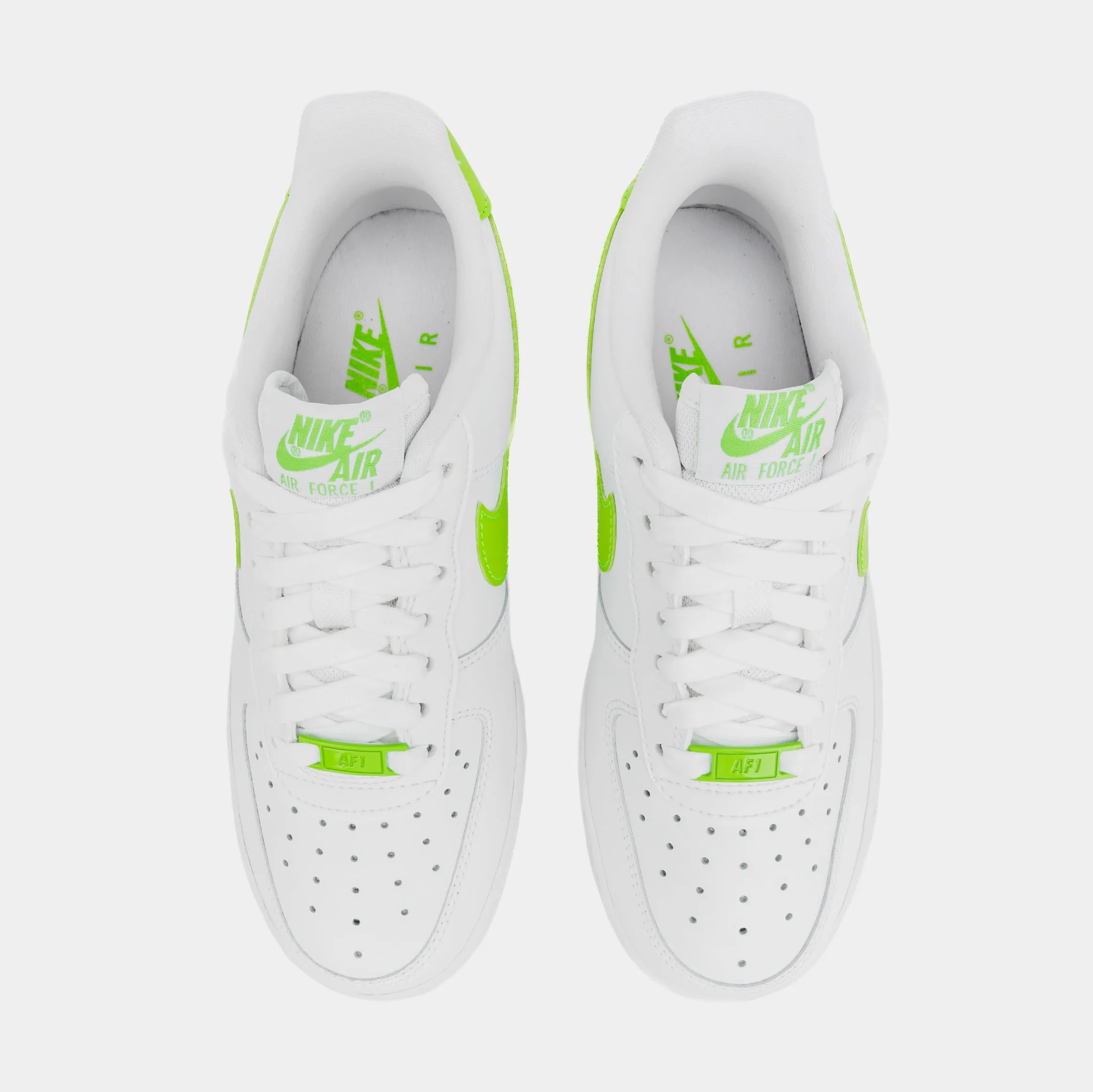 Air Force 1 '07 Womens Lifestyle Shoes (White/Green)