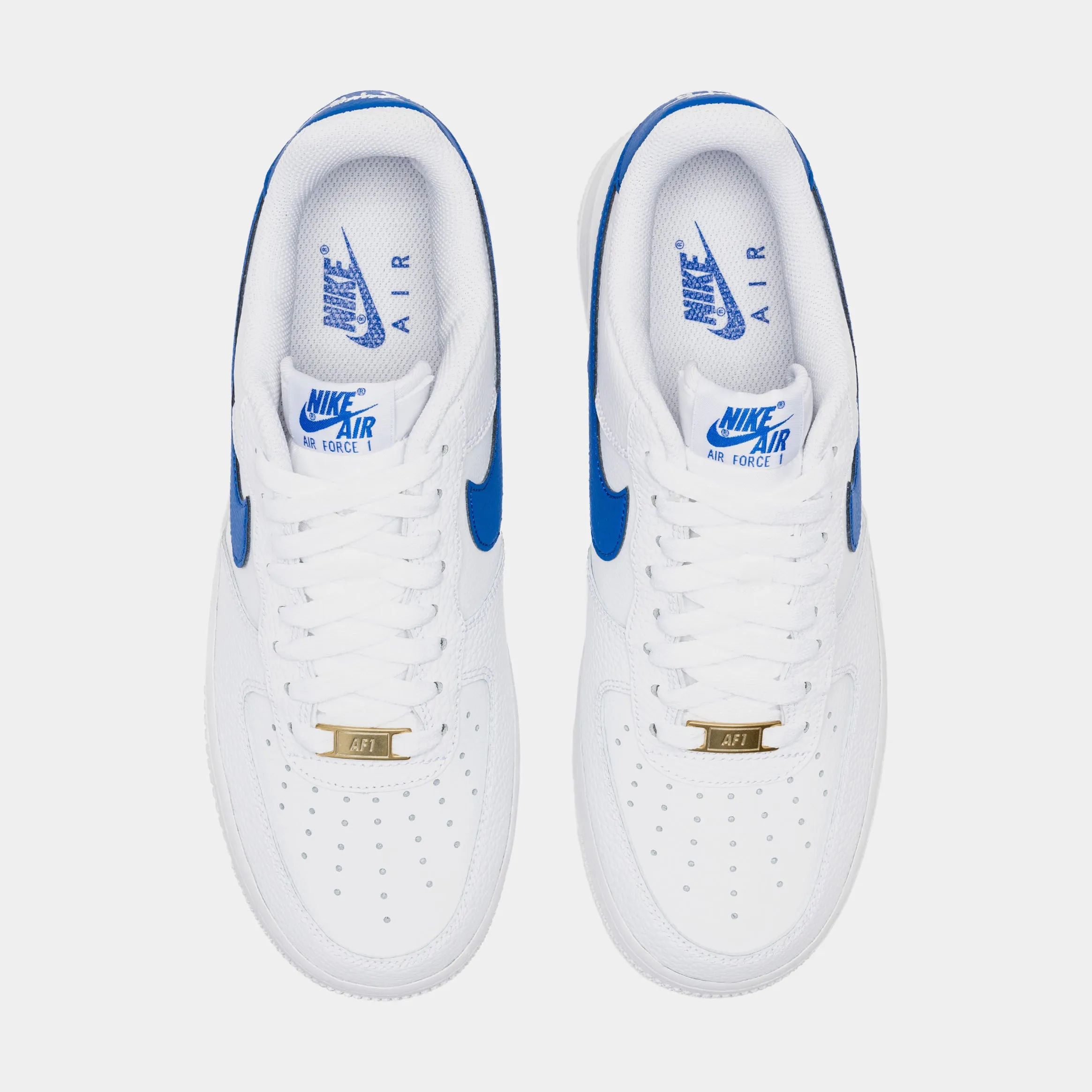 Air Force 1 Low Mens Lifestyle Shoes (White/Blue)