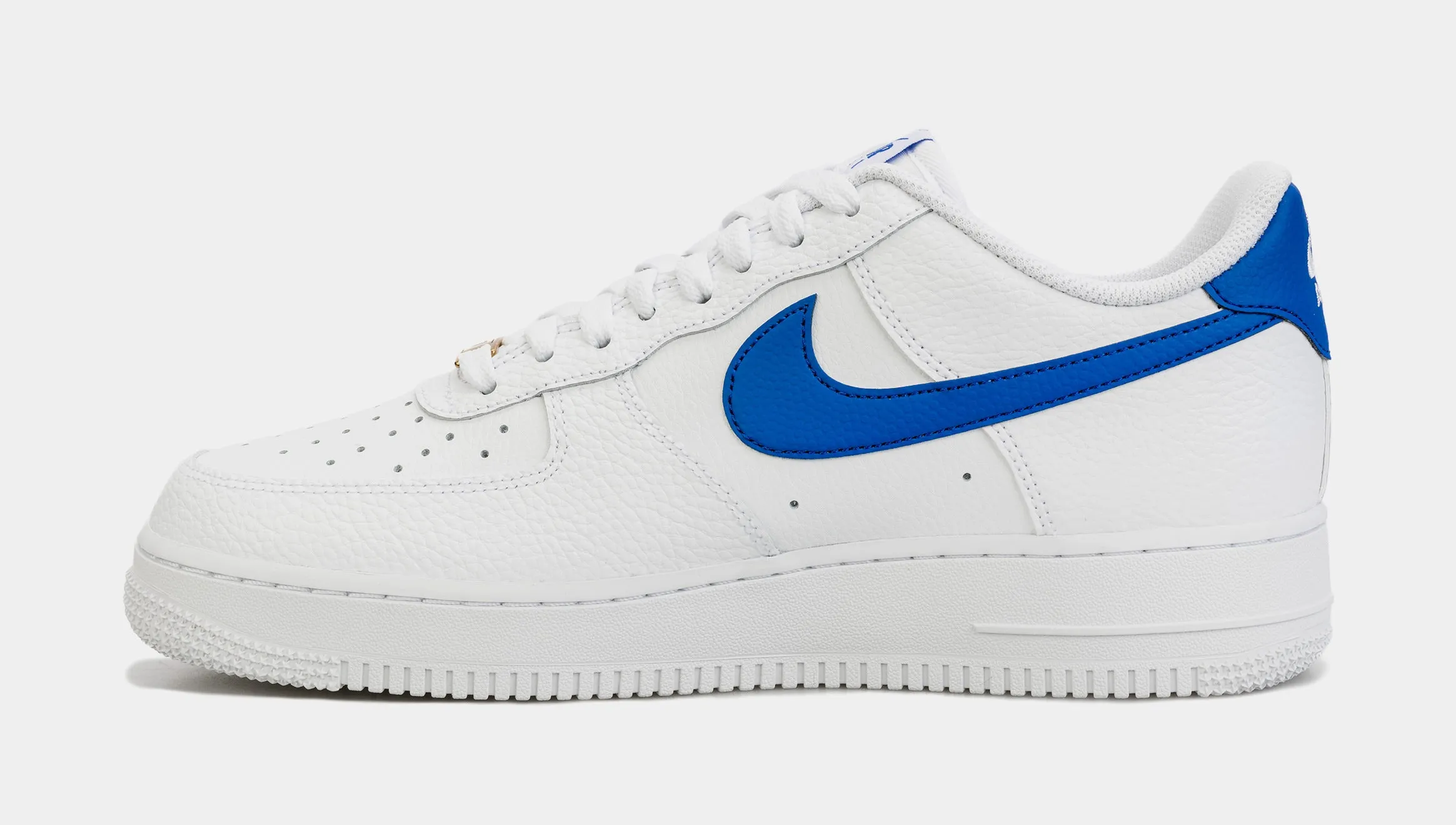 Air Force 1 Low Mens Lifestyle Shoes (White/Blue)