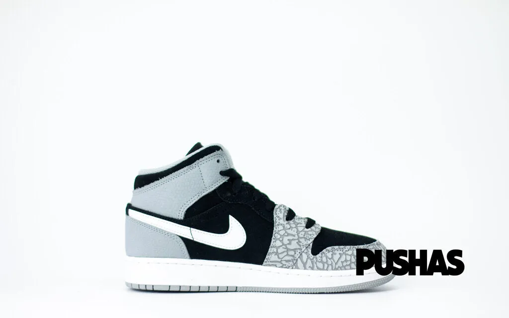 Air Jordan 1 Mid 'Elephant Print' GS (2022)