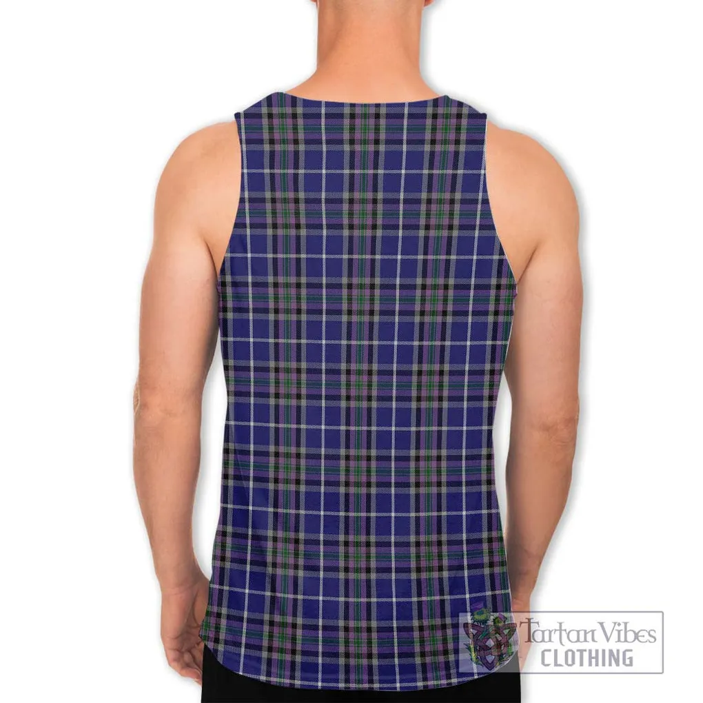 Alexander of Menstry Tartan Men's Tank Top with Family Crest DNA In Me Style