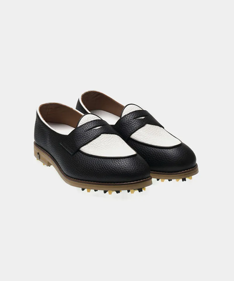 ALL CLASSIC Golf Noble Penny Loafer Classic Golf Shoes - Black