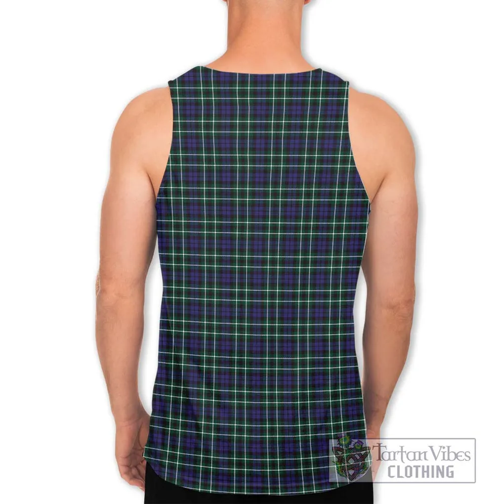 Allardice Tartan Men's Tank Top with Family Crest DNA In Me Style