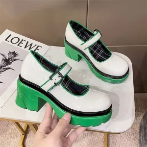 Amozae- Graduation Gift Big Sale 2024 New Mary Jane Shoes Women Japanese Style Vintage Soft Sister Girls Platform High Heels Women Cosplay Jk Lolita Shoes