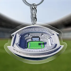 AT&T Stadium Gifts For Football Fan Acrylic Keychain American Football Field Dallas Cowboys