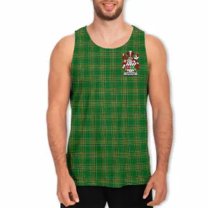 Atkinson Irish Clan Tartan Men's Tank Top with Coat of Arms