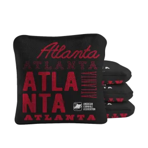 Atlanta Football Vintage Gameday Synergy Pro Cornhole Bags