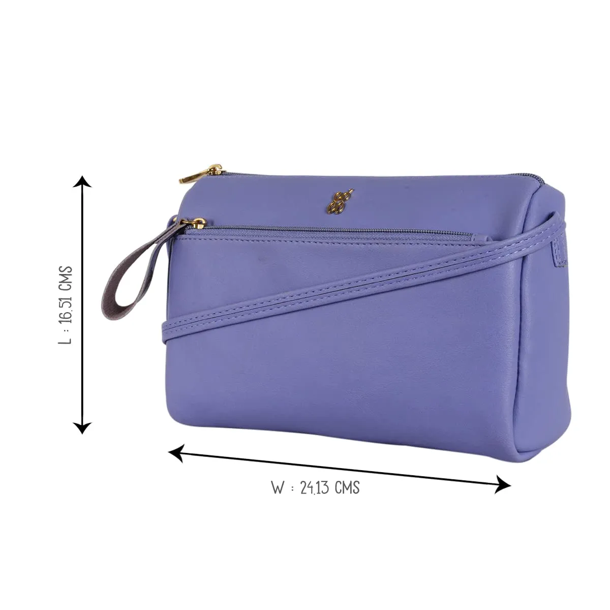 Baggit Women's Sling Bag - Extra Small (Purple)