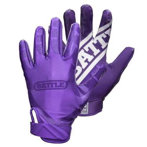 Battle Youth Double Threat Football Gloves