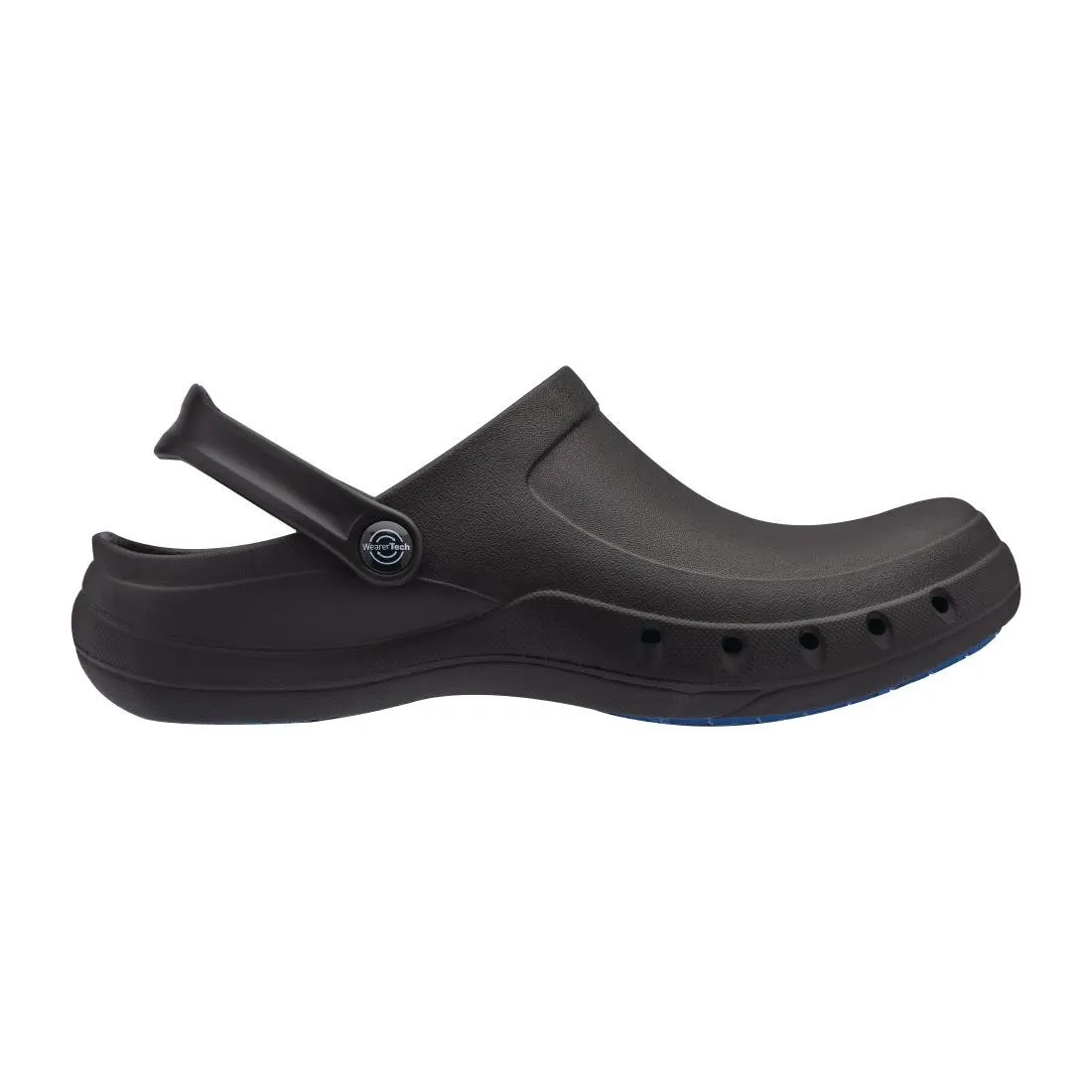 BB678-38 WearerTech Revive Clog Black Size 5