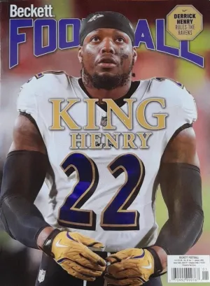 Beckett Football Card Price Guide Magazine