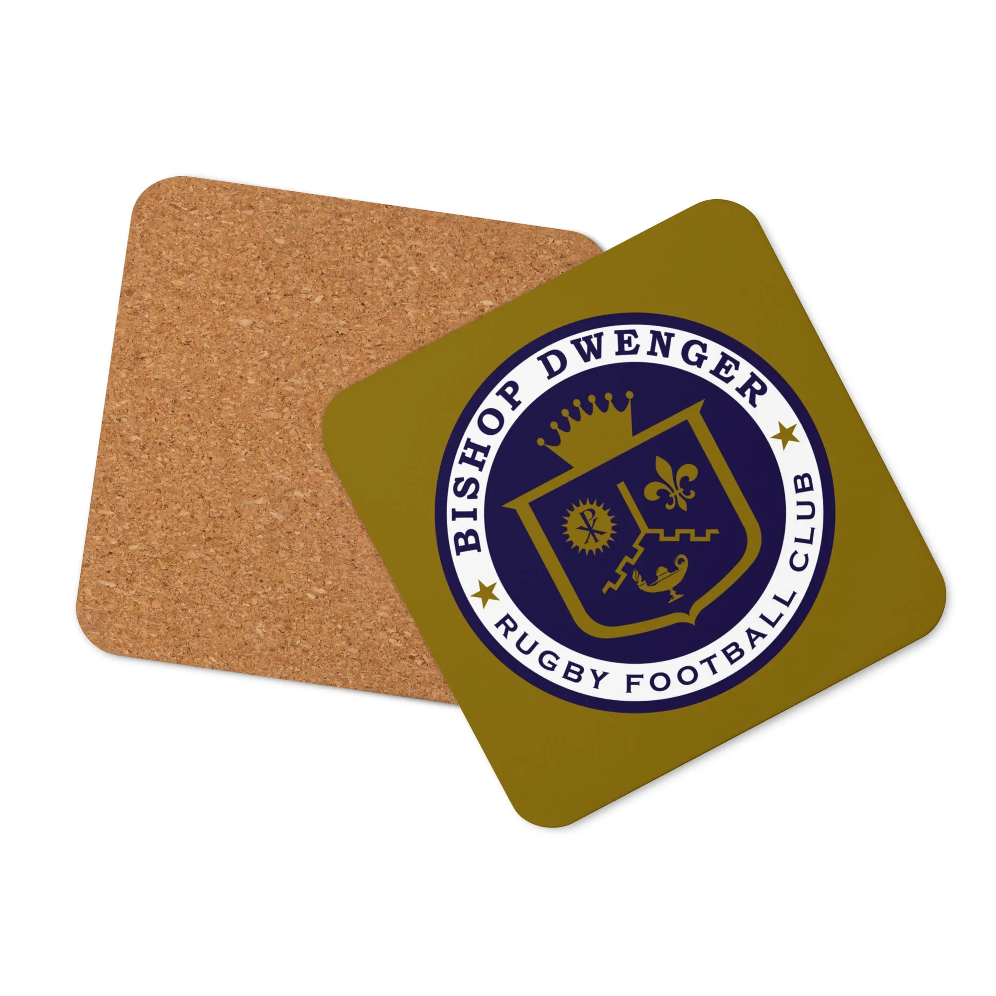 Bishop Dwenger RFC Cork-Back Coaster