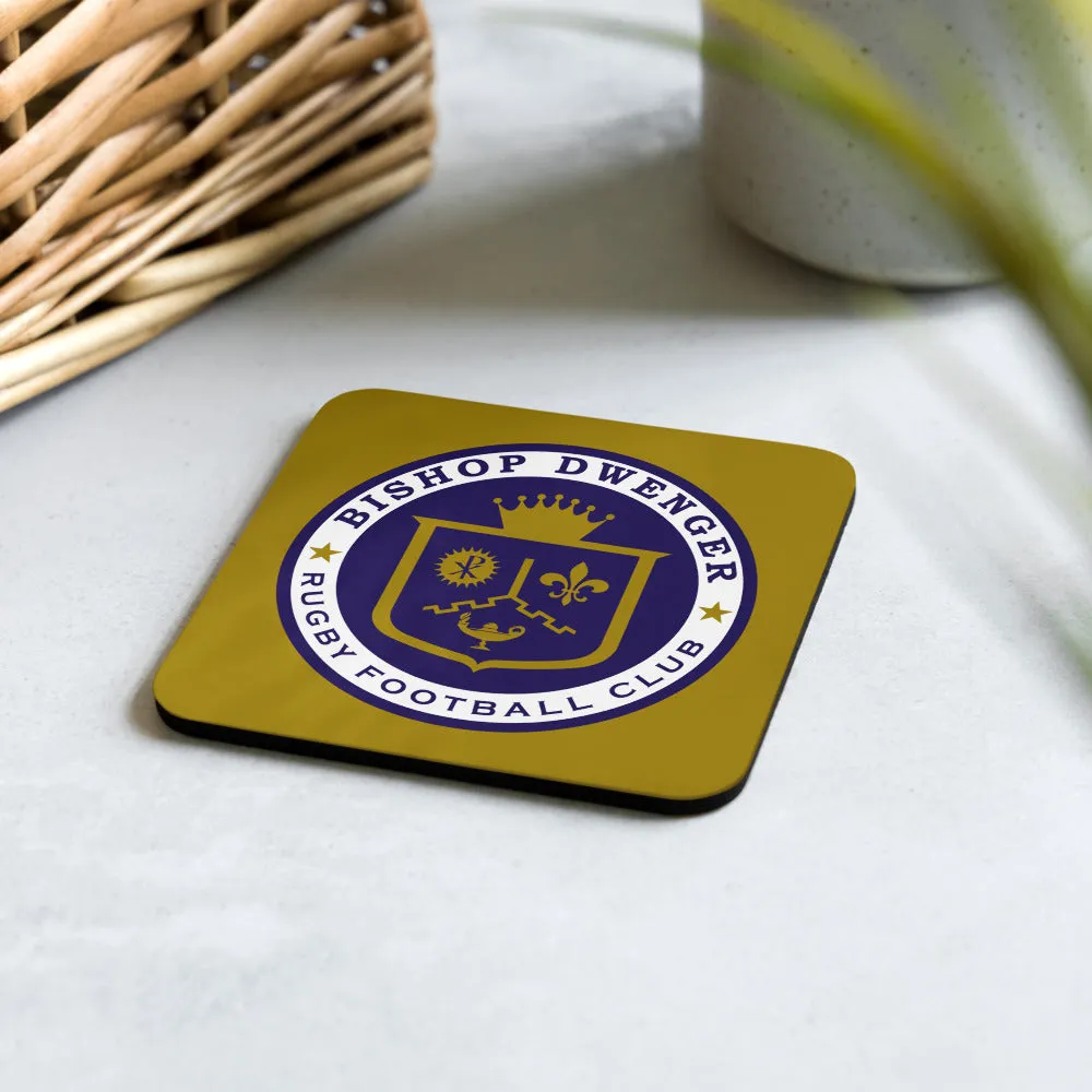 Bishop Dwenger RFC Cork-Back Coaster