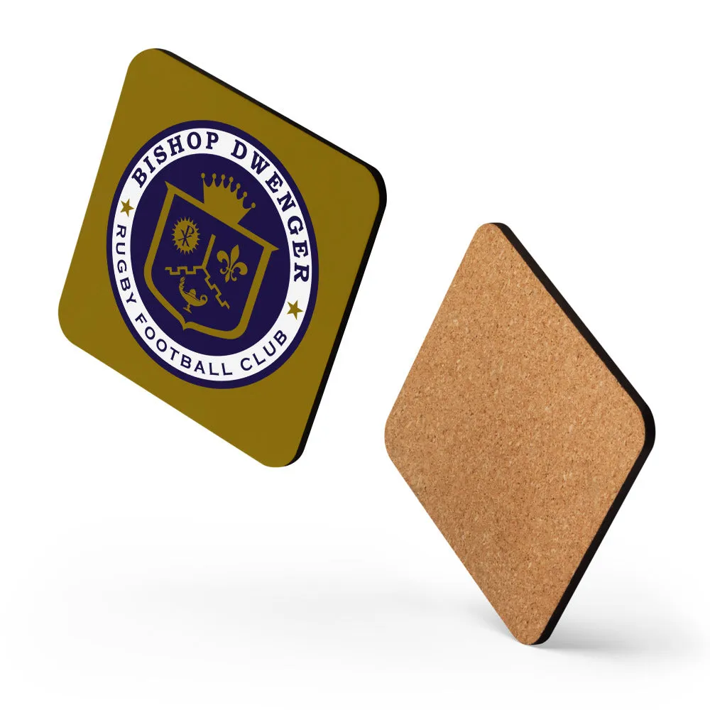 Bishop Dwenger RFC Cork-Back Coaster