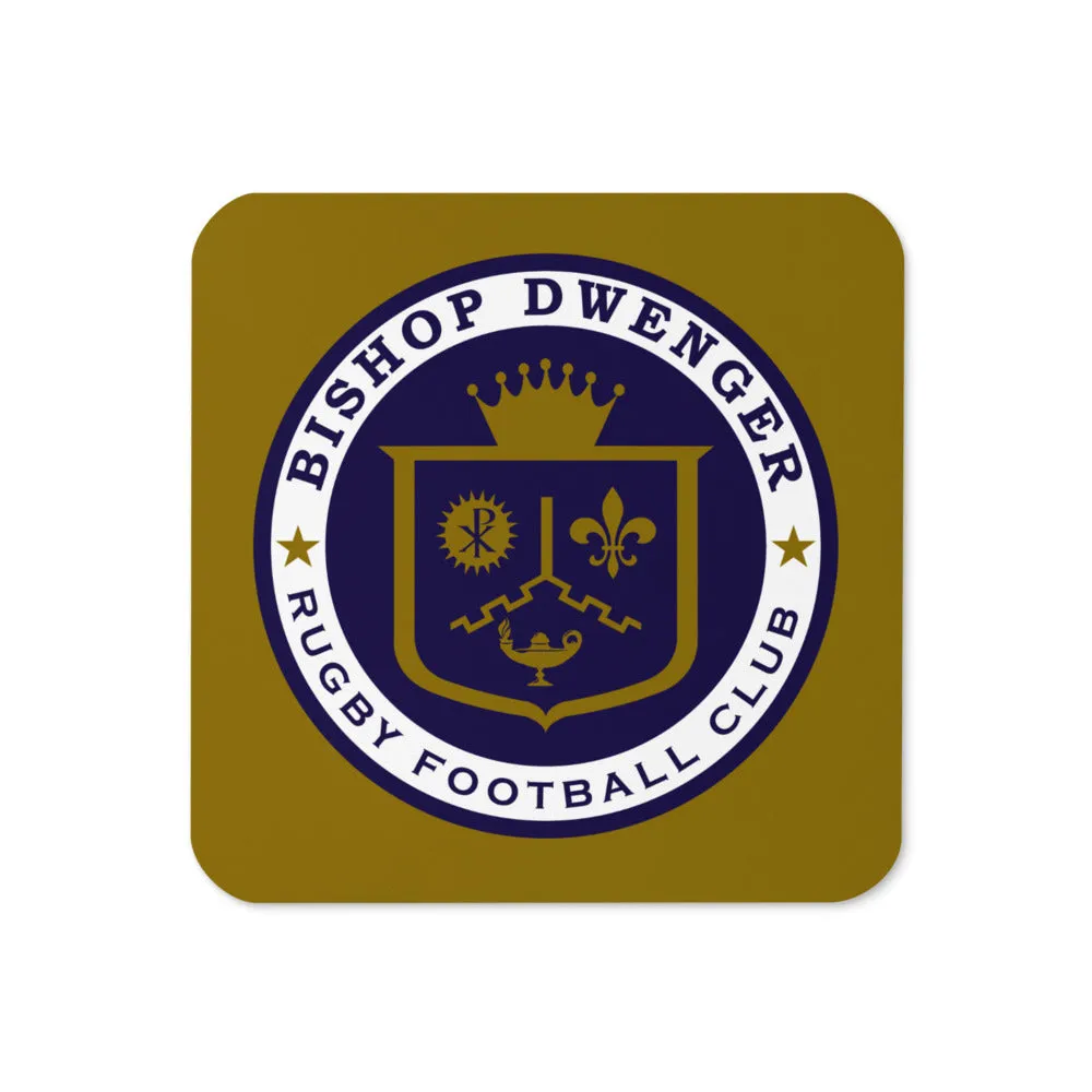 Bishop Dwenger RFC Cork-Back Coaster