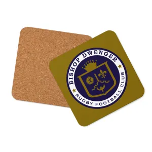 Bishop Dwenger RFC Cork-Back Coaster