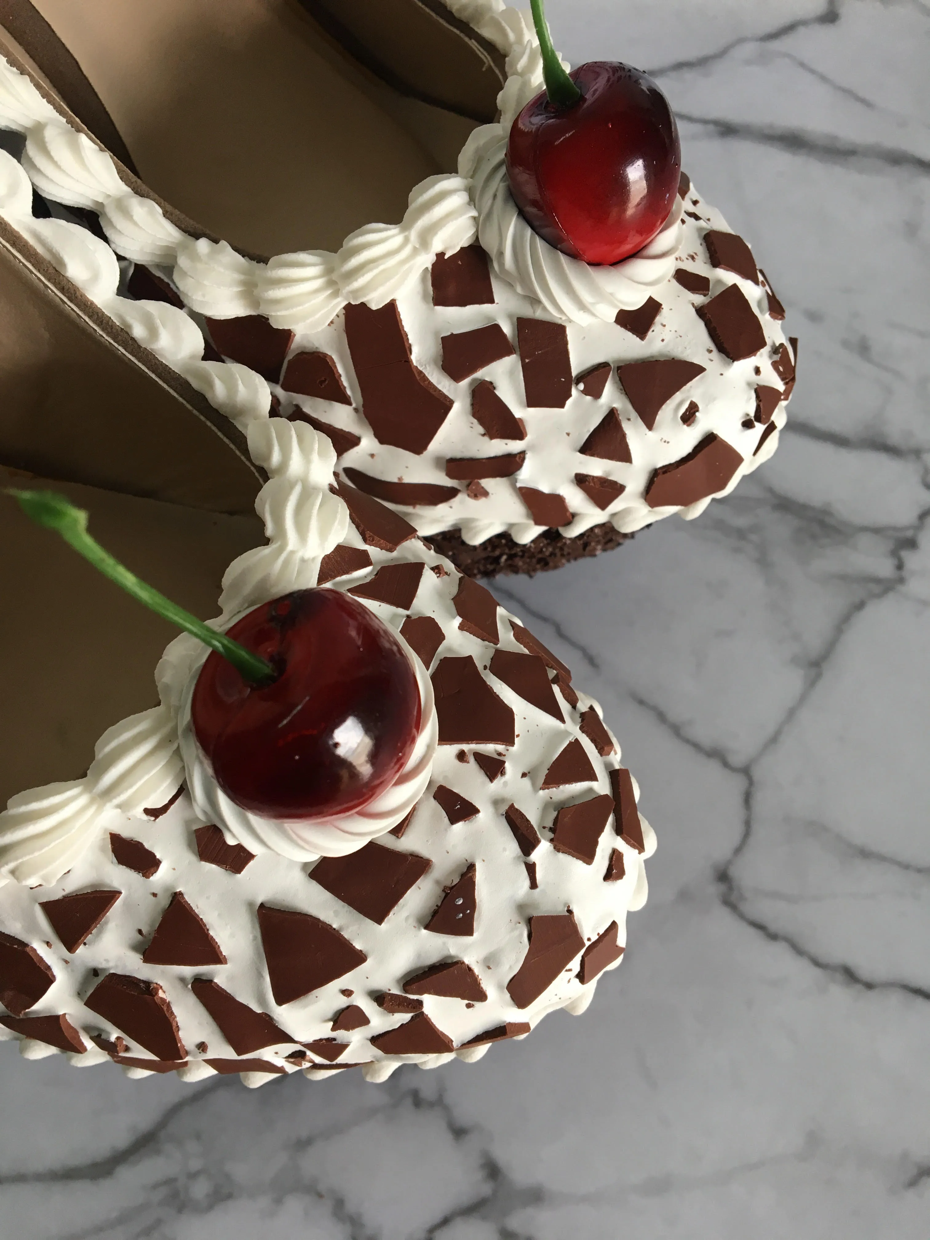 Black Forest Cake Wedge 4"