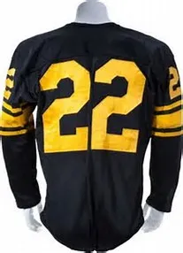 Bobby Layne Vintage Style Long Sleeve Pittsburgh Steelers Throwback Football Jersey