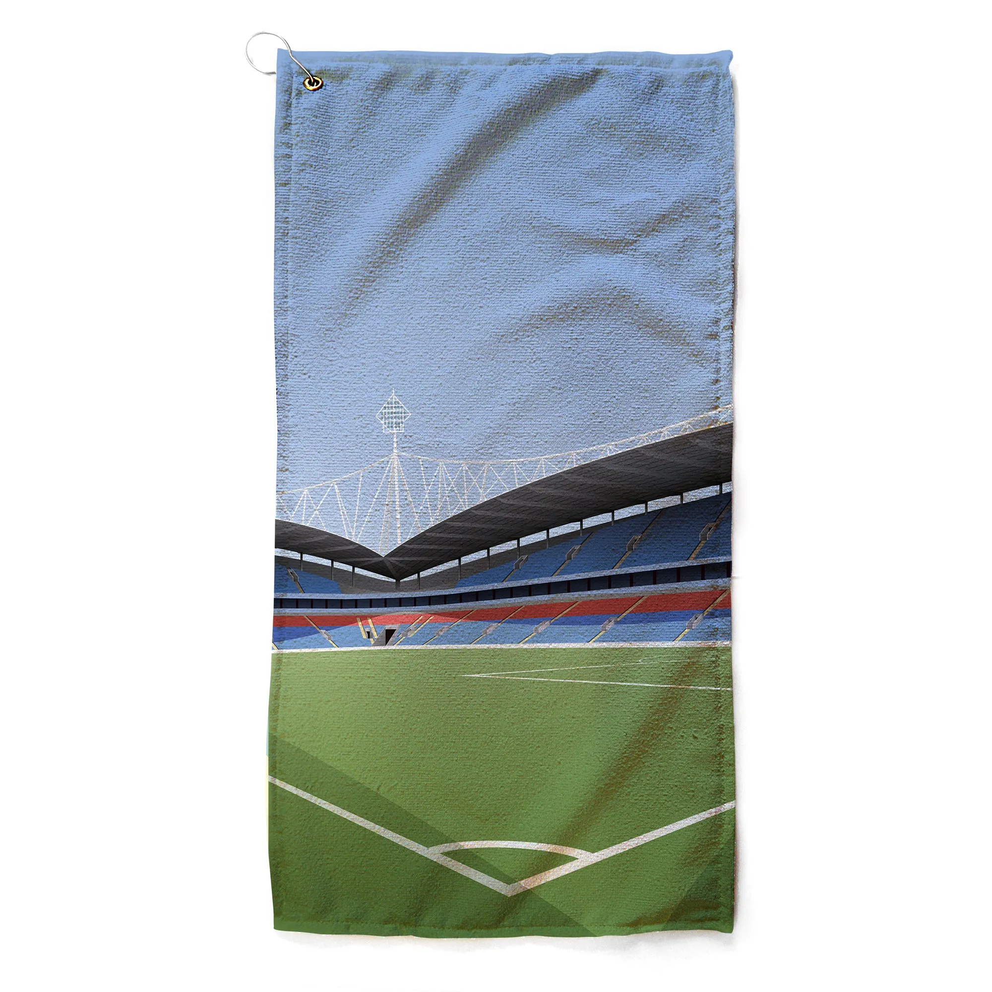 Bolton Stadium Illustrated Golf Towel