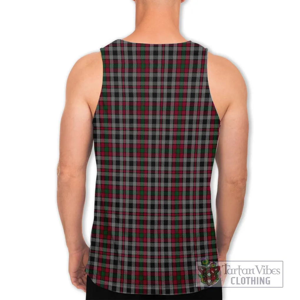 Borthwick Tartan Men's Tank Top with Family Crest DNA In Me Style