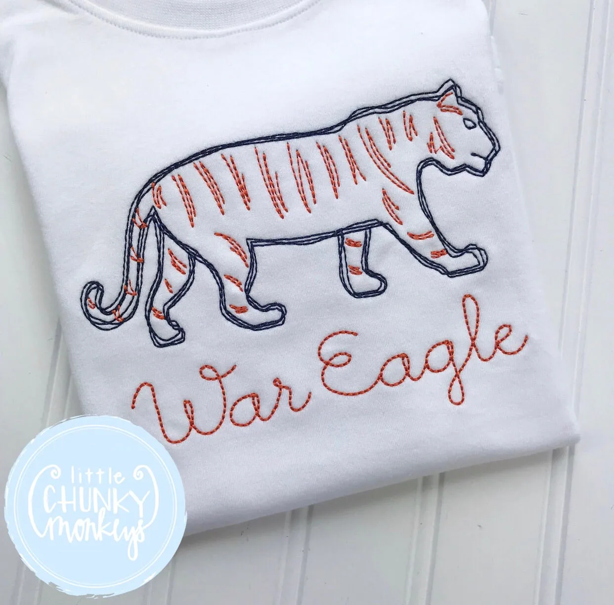 Boy Shirt - Stitch Tiger Shirt