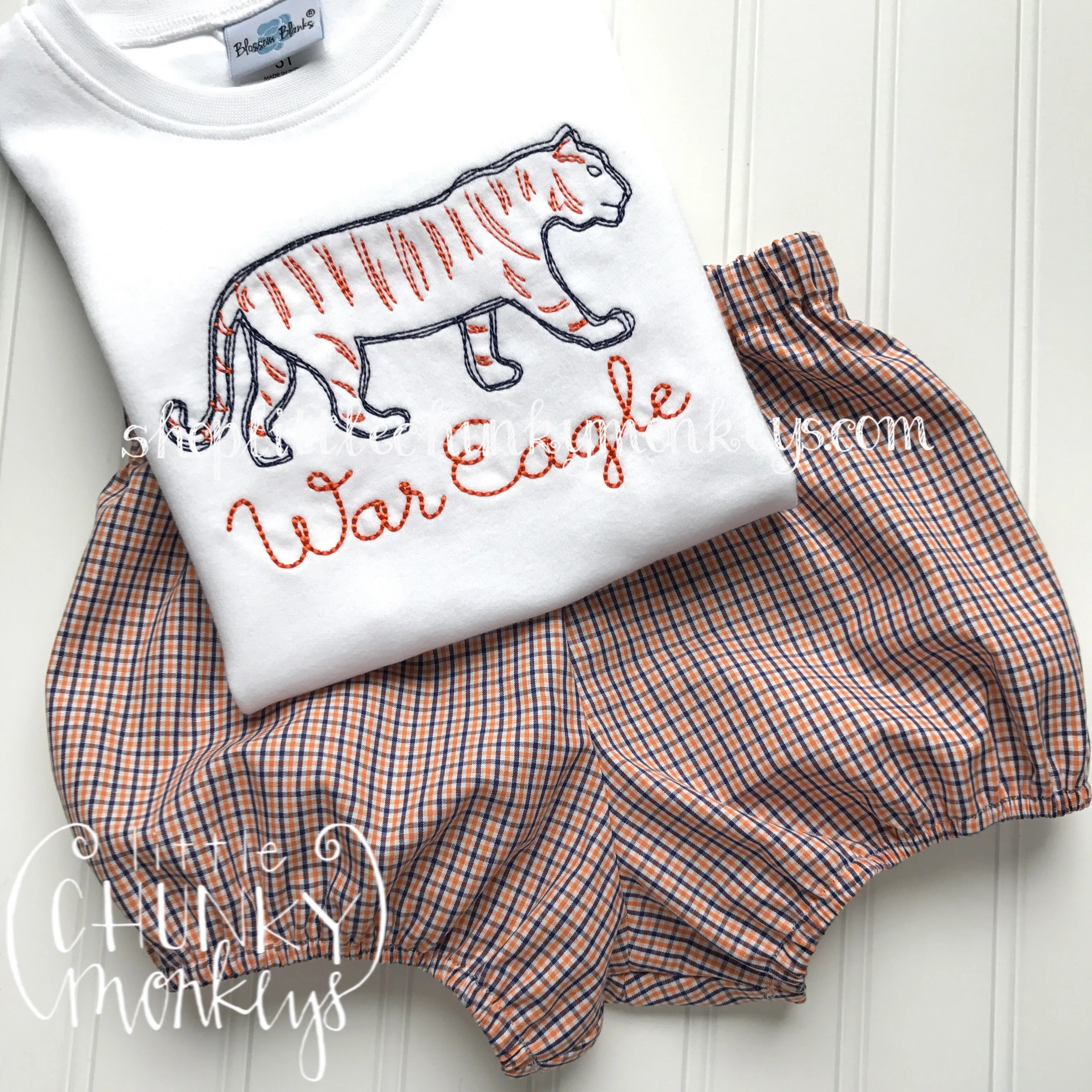 Boy Shirt - Stitch Tiger Shirt