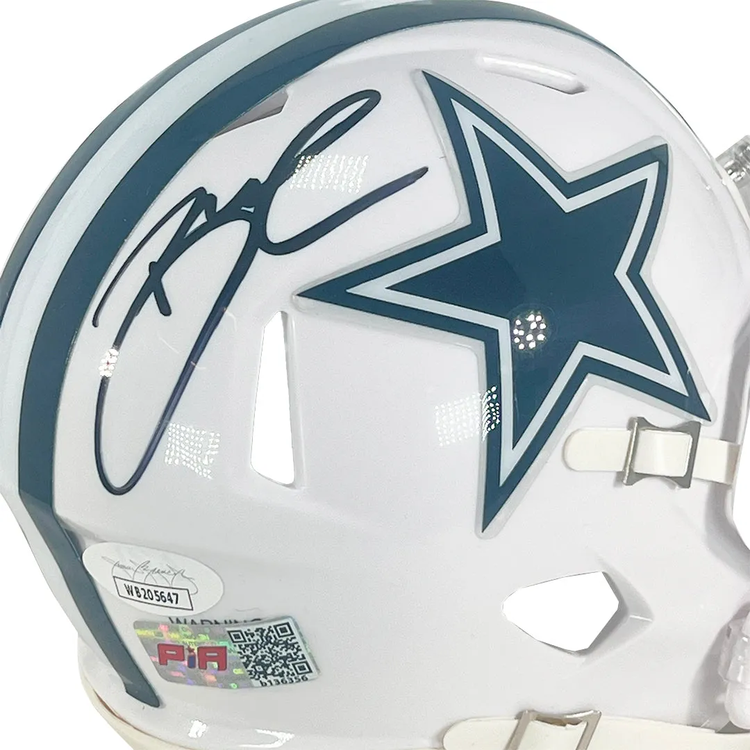 Brandin Cooks Signed Dallas Cowboys Alt 2022 Speed Mini Football Helmet (JSA)